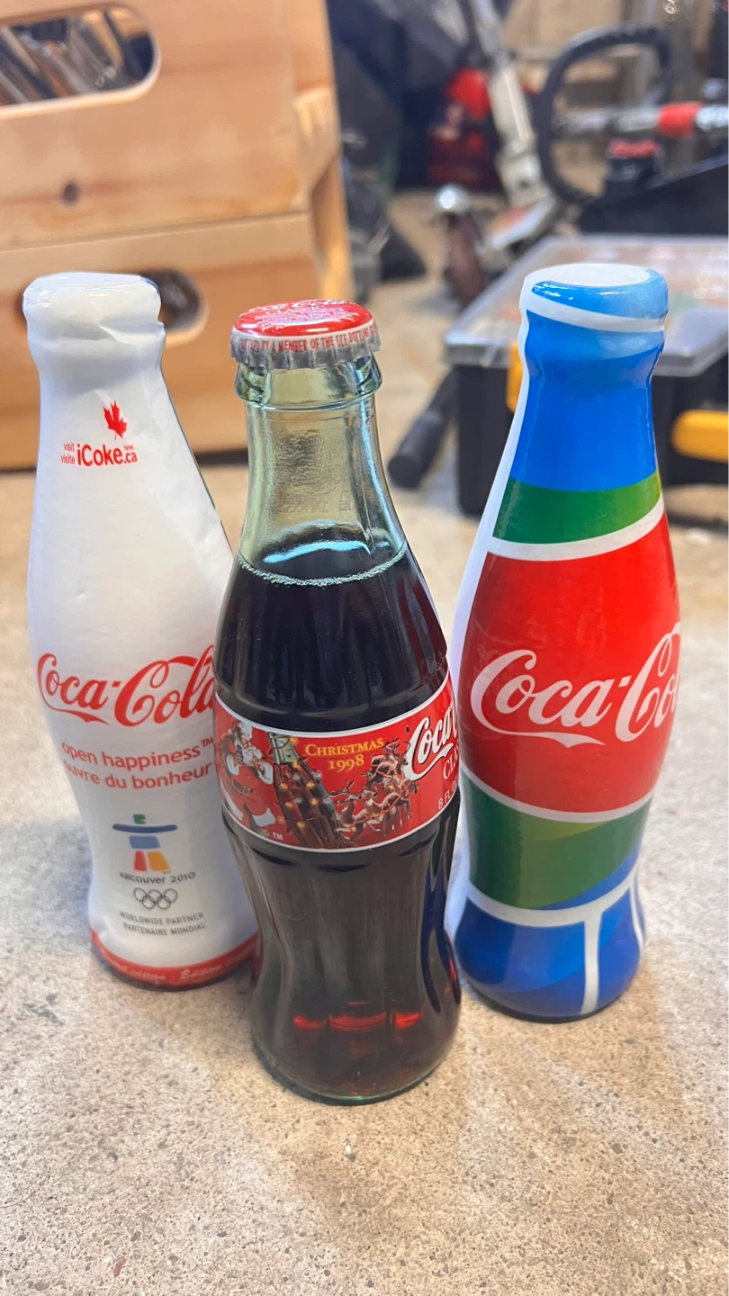 Coca-Cola Bottles - 1998 Christmas, Vancouver 2010, Classic - photo 3