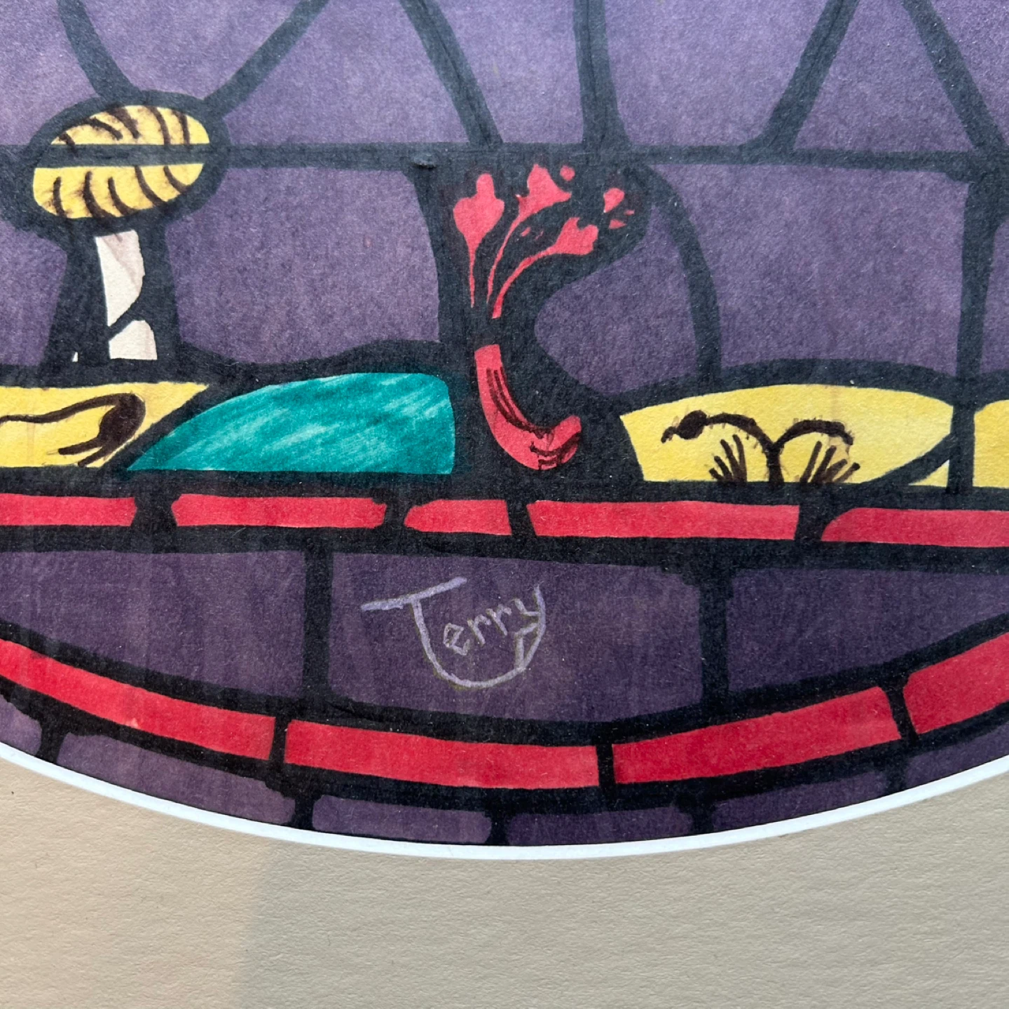 Original ArtWork  Medieval Jousting Artwork by Terry⚽️ - photo 3