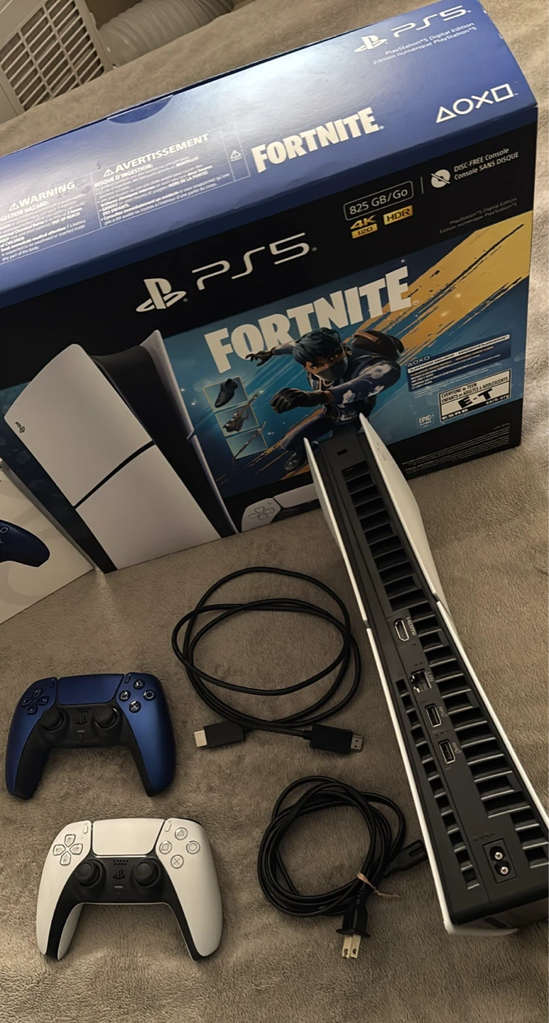 Sony PlayStation 5 PS5 slim Fortnite Edition - photo 3
