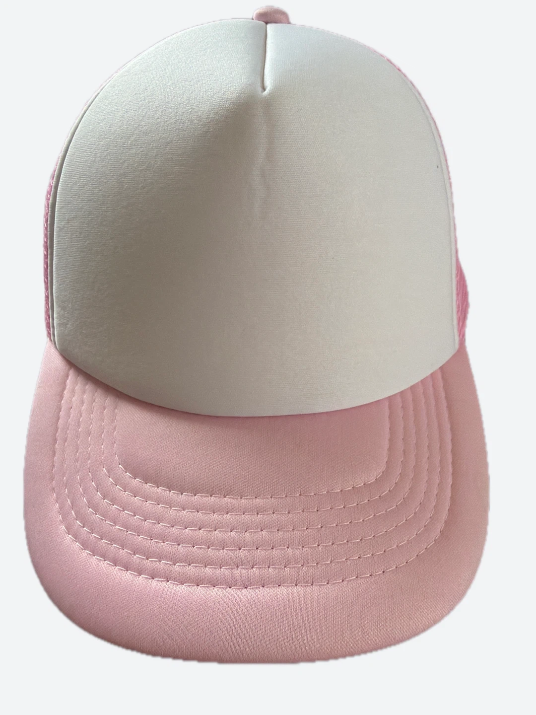 Claire's Pink & White Trucker Hat (NEW WITH TAG) ⚽️