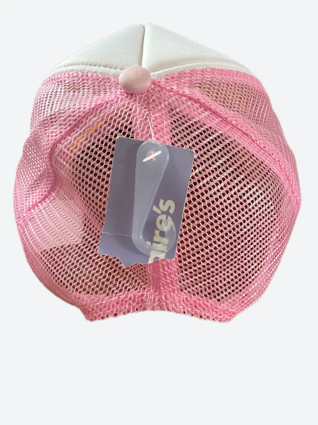 Claire's Pink & White Trucker Hat (NEW WITH TAG) ⚽️ - photo 2