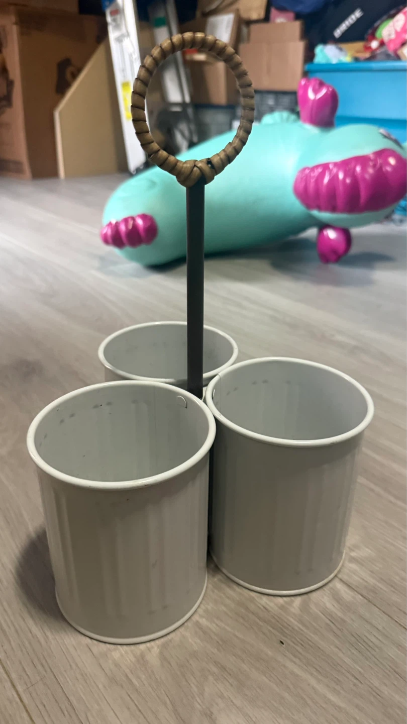 3-Tier Metal Utensil Holder Caddy