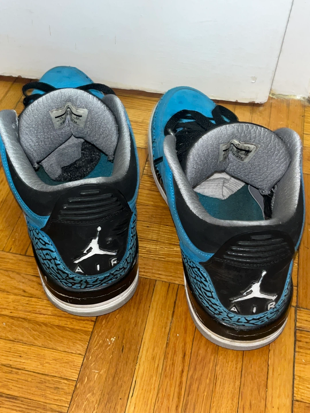 Air Jordan 3 Retro Blue Sneakers - photo 5