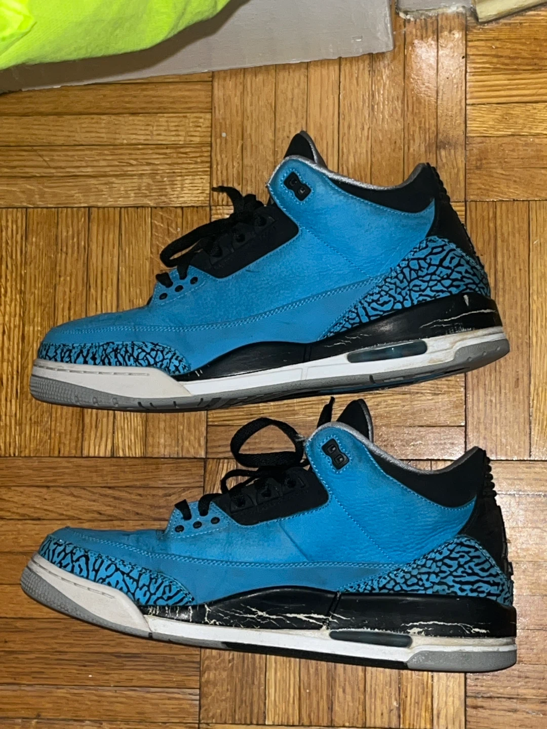 Air Jordan 3 Retro Blue Sneakers