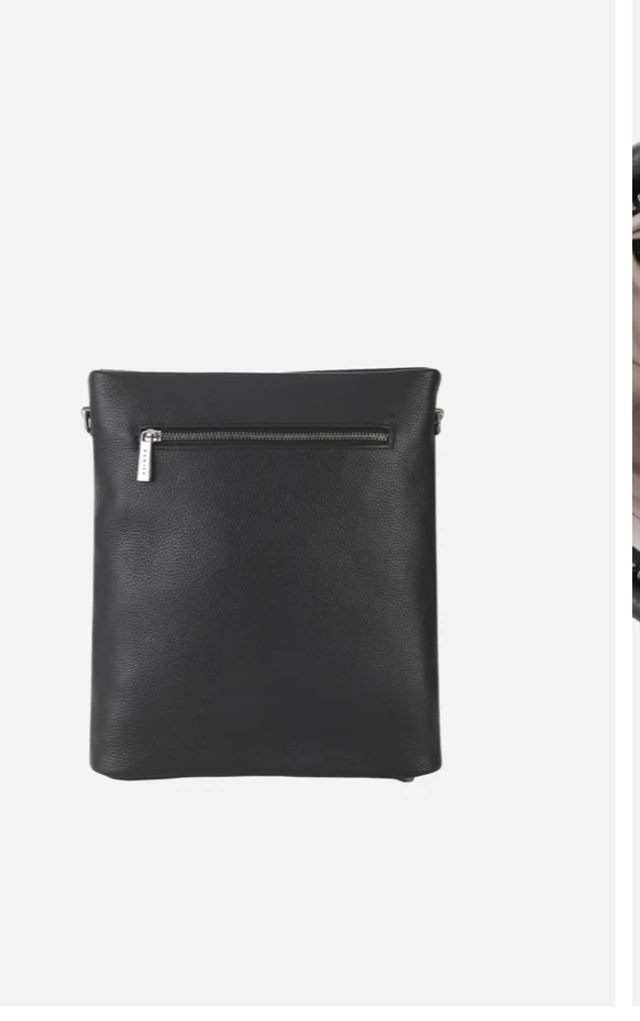Danier leather black cross body bag - photo 2
