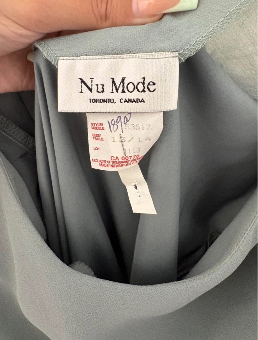 Nu Mode Dress- sz 13/14 - photo 4