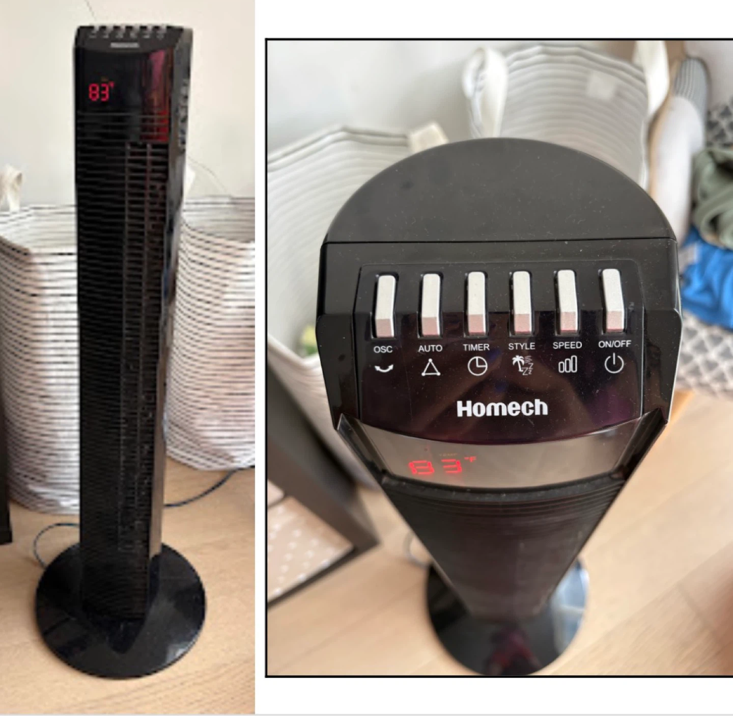 Homech tower fan.