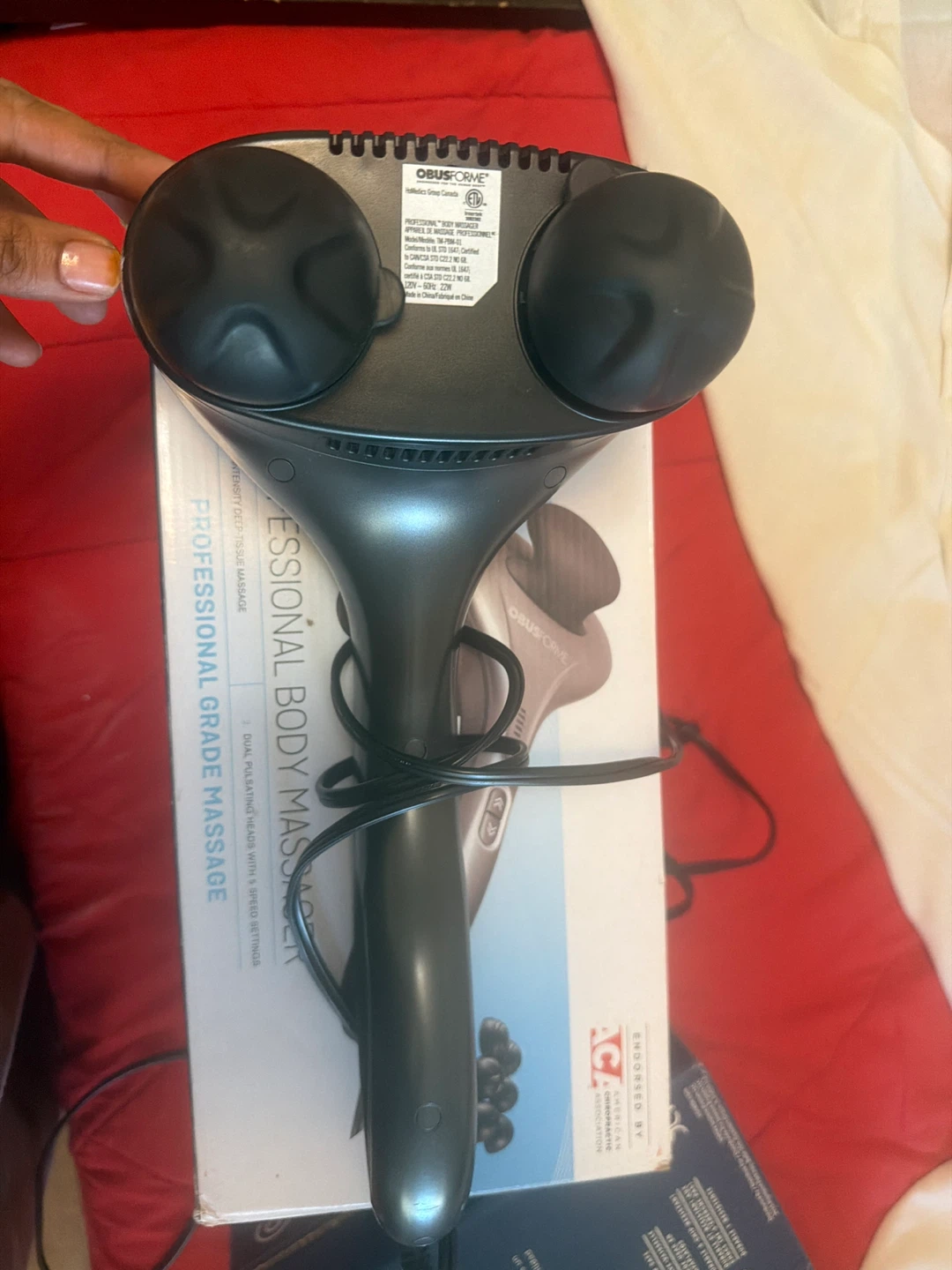Obusforme Professional Body Massager - photo 2