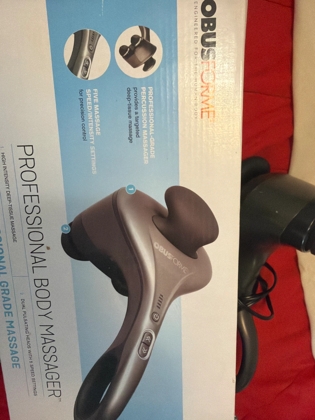 Obusforme Professional Body Massager - photo 3