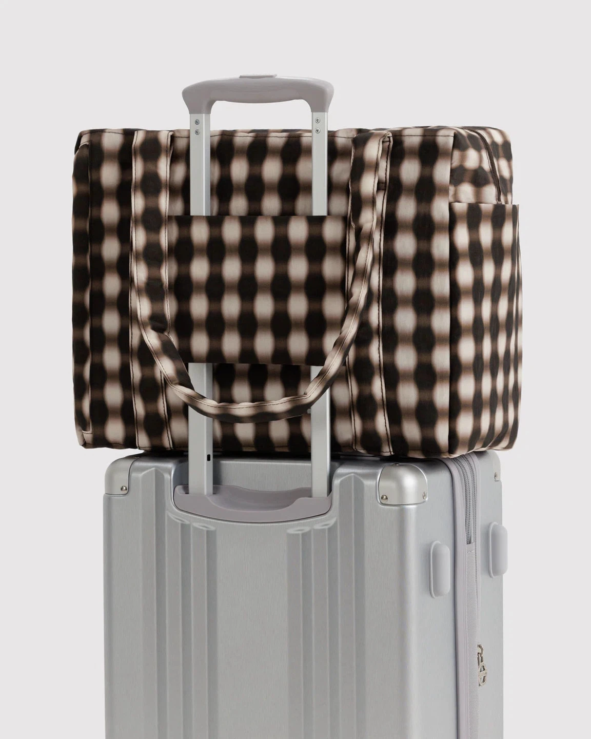 BAGGU Cloud Bag Sm Blurred Gingham NEW - photo 2