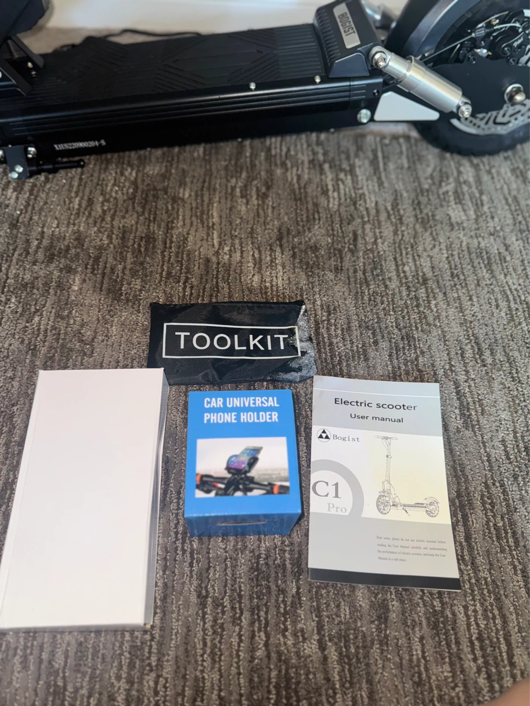 Brand new never open from box bogus C1 pro electric Scooter - photo 5