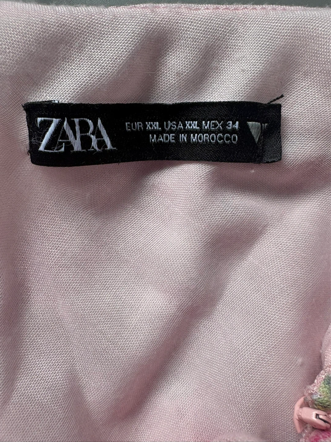 Zara Pink Floral Dress - Sz XXL ⚽️ - photo 3
