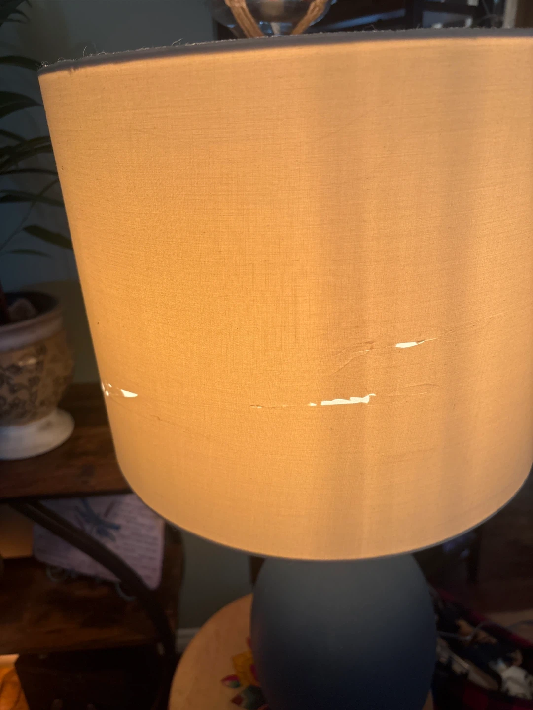 Blue Matte Table Lamp - photo 2