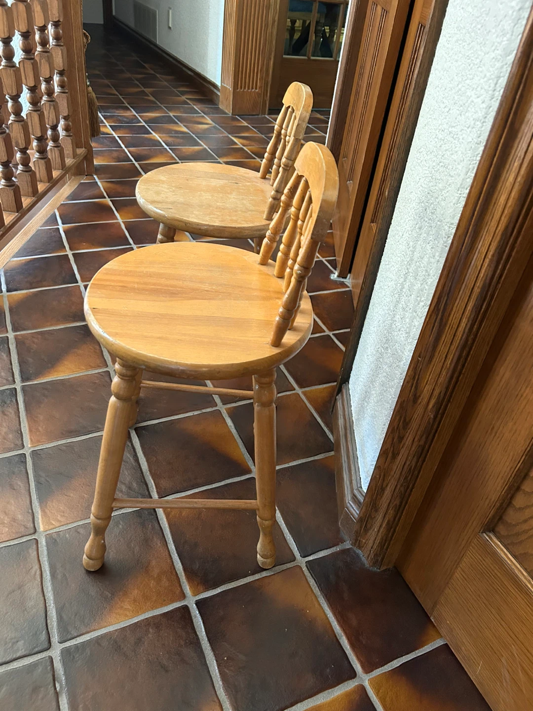 ⚽️Wooden Children's Chairs (Set of 2) - photo 3