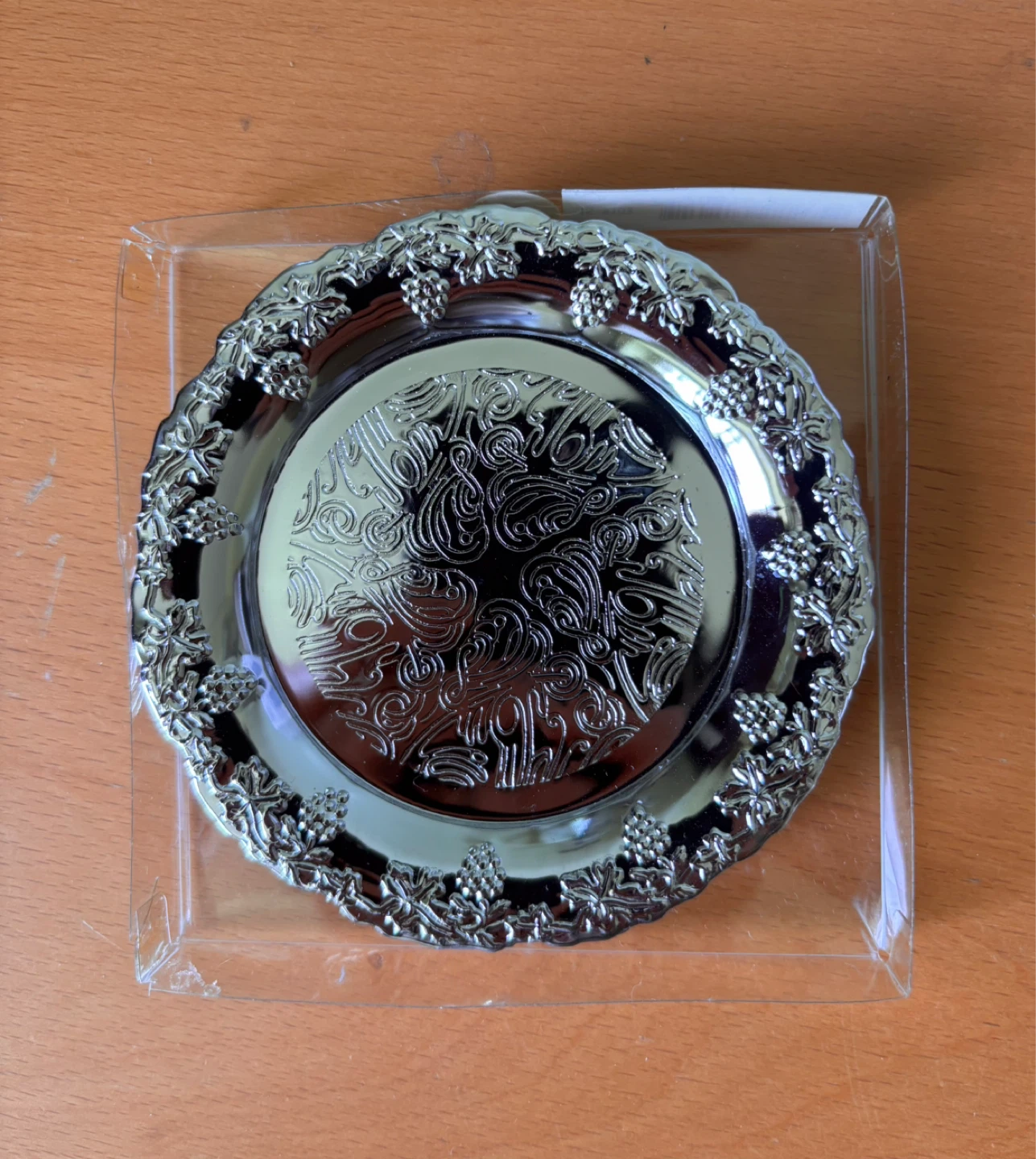 Set of 6 Decorative Silver Coasters ⚽️ - photo 3