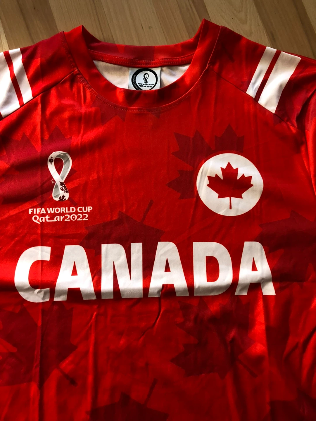 ⚽️2022 FIFA World Cup Canada Shirt Adult Large $30 firm - photo 2