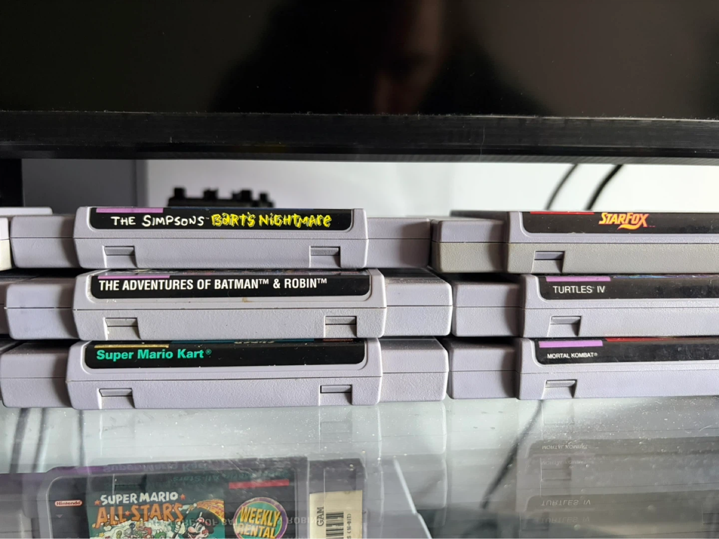 Super Nintendo Game Cartridges Bundle