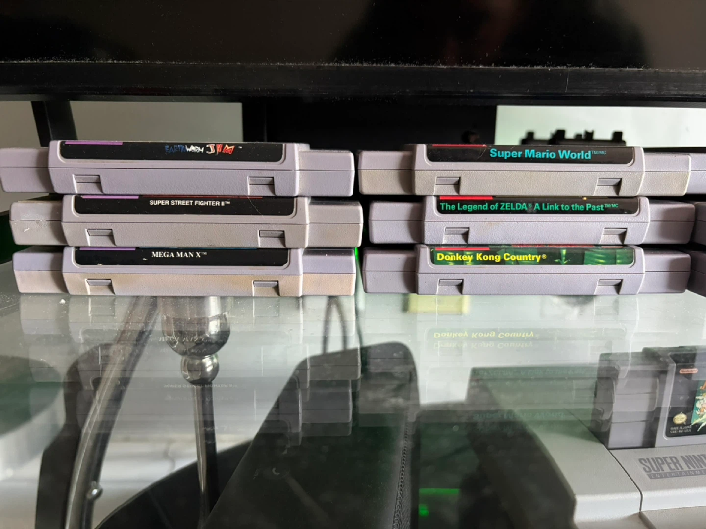 Super Nintendo Game Cartridges Bundle - photo 2