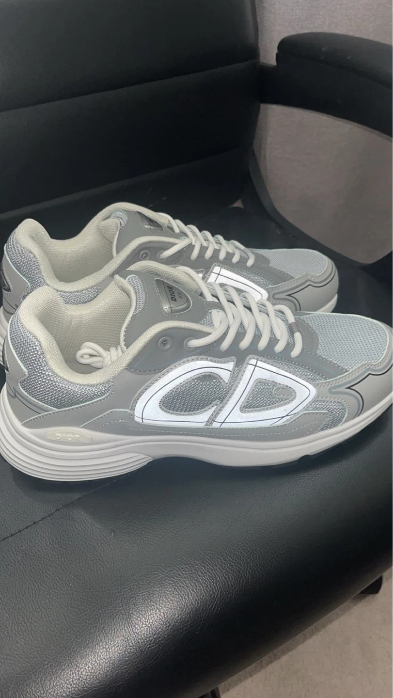 White Dior B22 Sneakers - photo 2