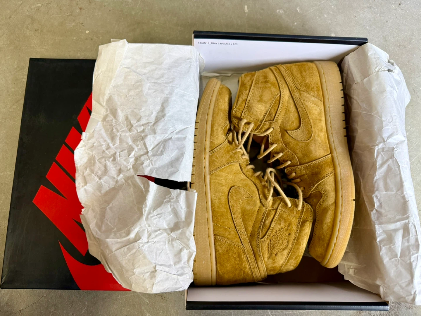 Jordan 1 Hight OG retro US10.5 Military Brown - photo 4