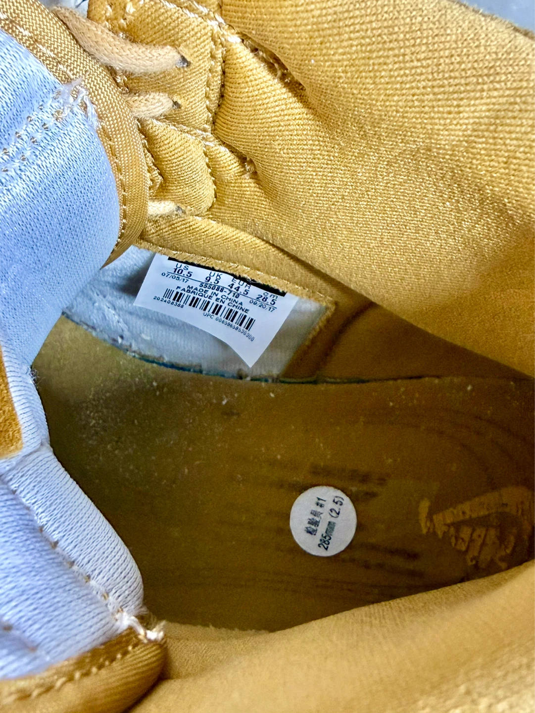 Jordan 1 Hight OG retro US10.5 Military Brown - photo 5
