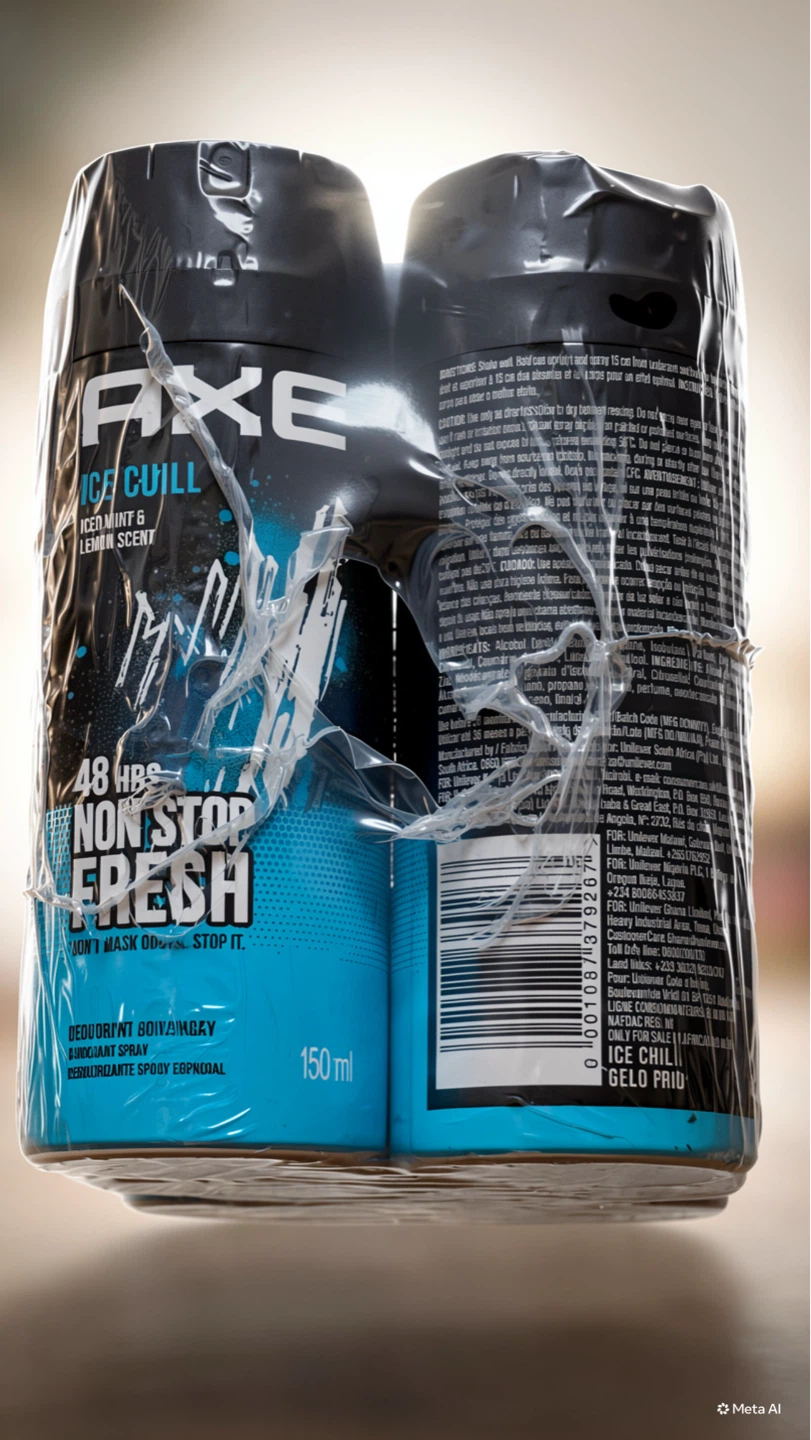 Axe Ice Chill Deodorant Body Spray  6-Pack