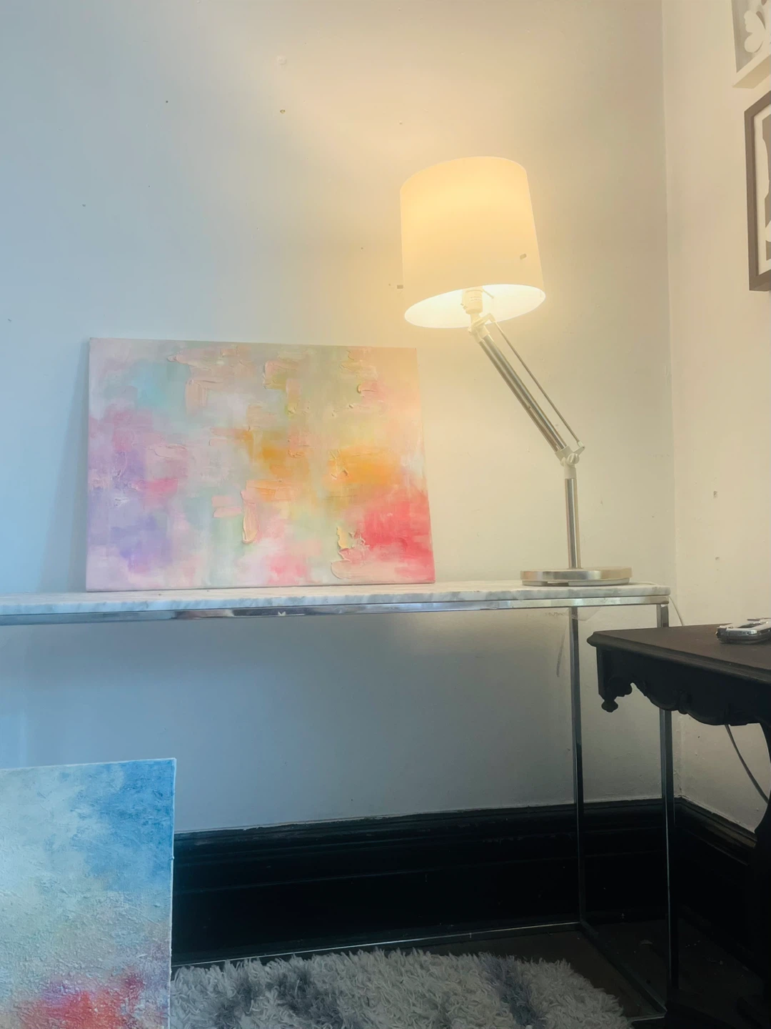 Abstract Pastel Painting - 20x 28” - photo 4