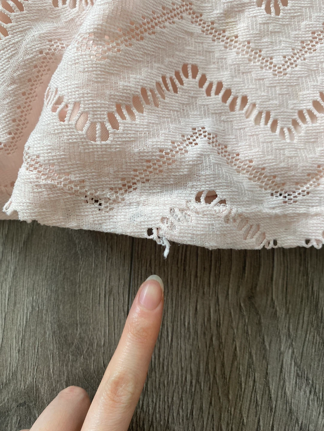 XS Dynamite lace babydoll crop top - photo 4