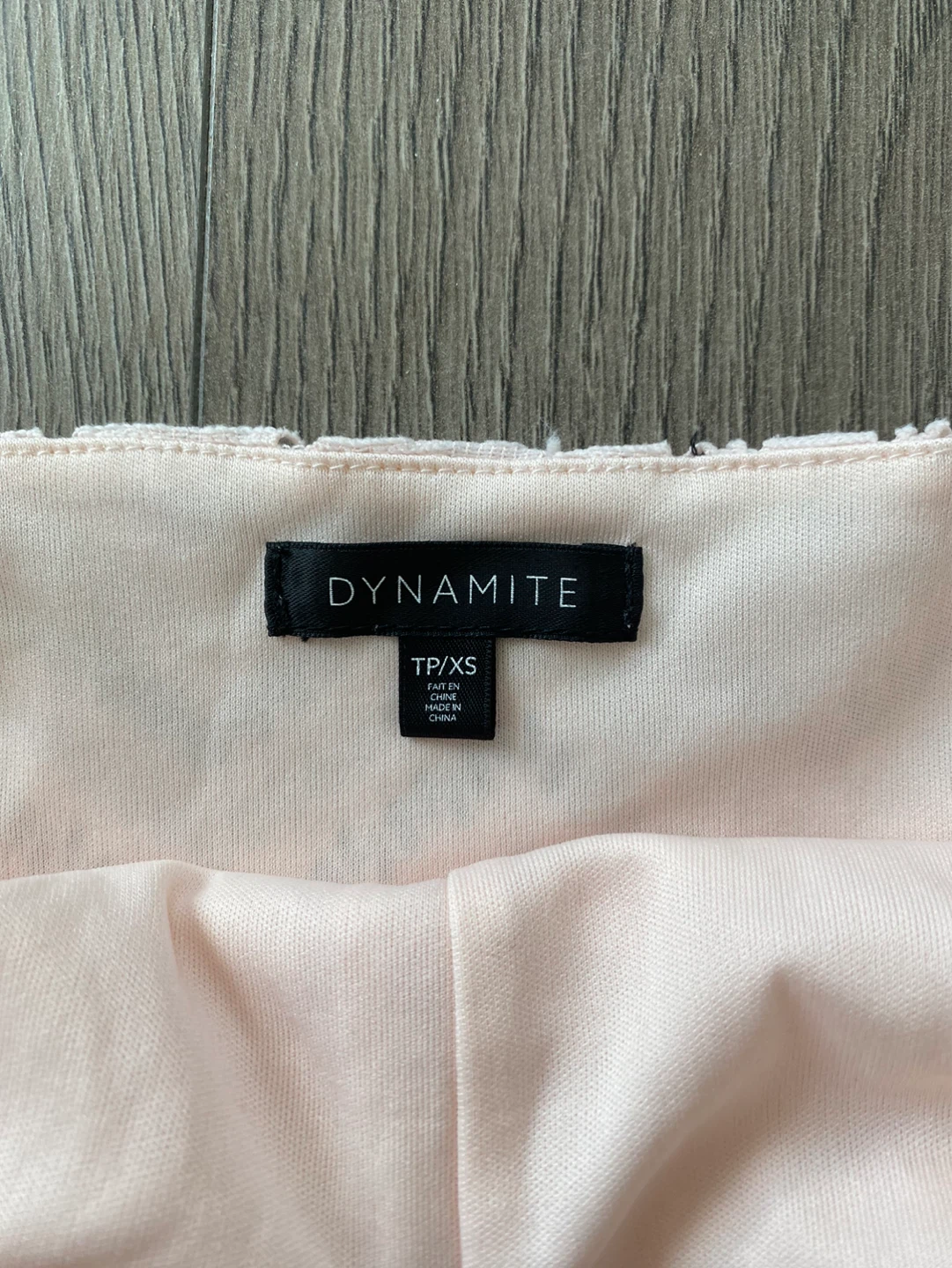 XS Dynamite lace babydoll crop top - photo 3