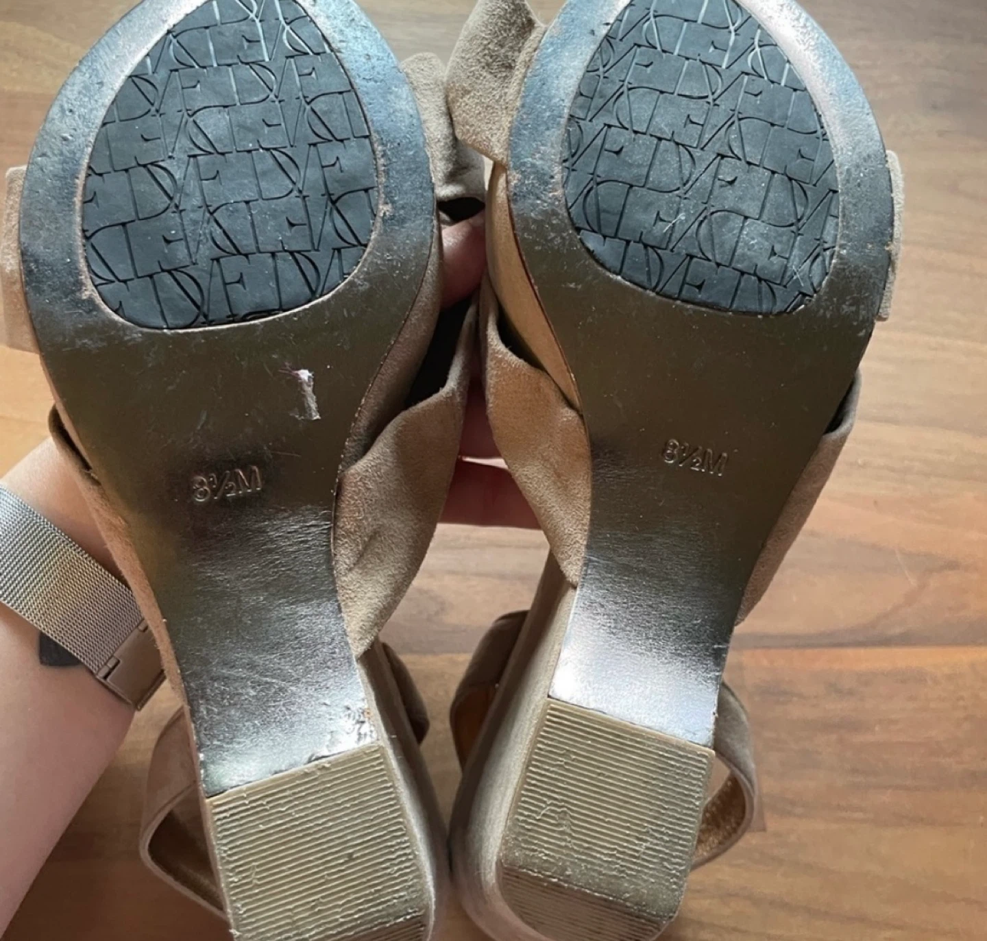 Suede wedge sandals Diane Von Furstenberg - photo 5