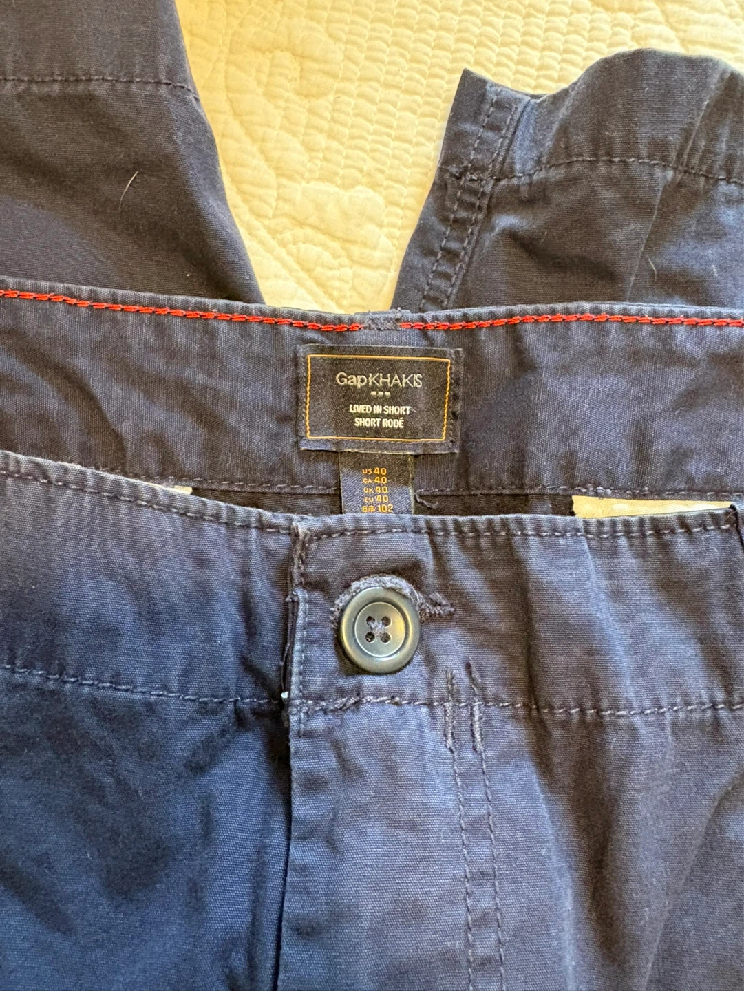 Gap Khakis Men's Cargo Shorts  Size 40