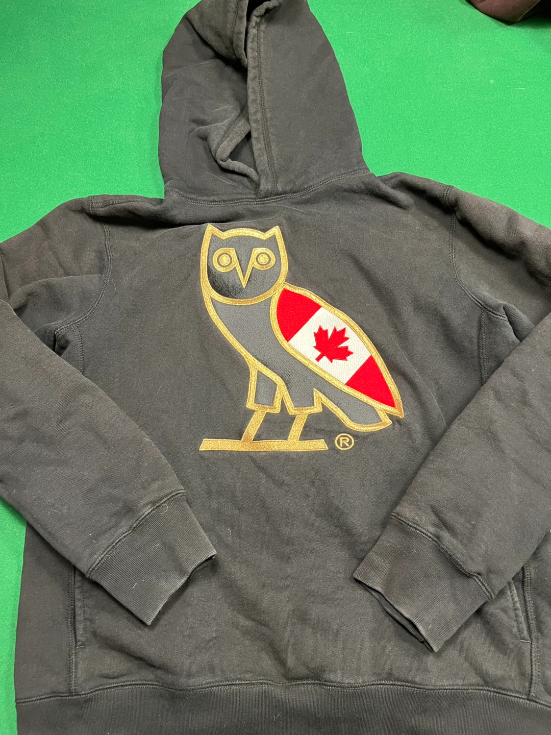 OVO Owl Hoodie with Canadian Flag - Medium - photo 2