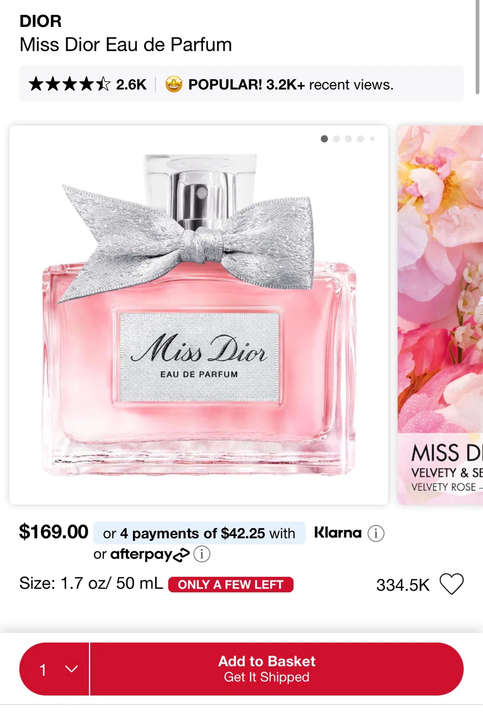 Miss Dior Eau de Parfum