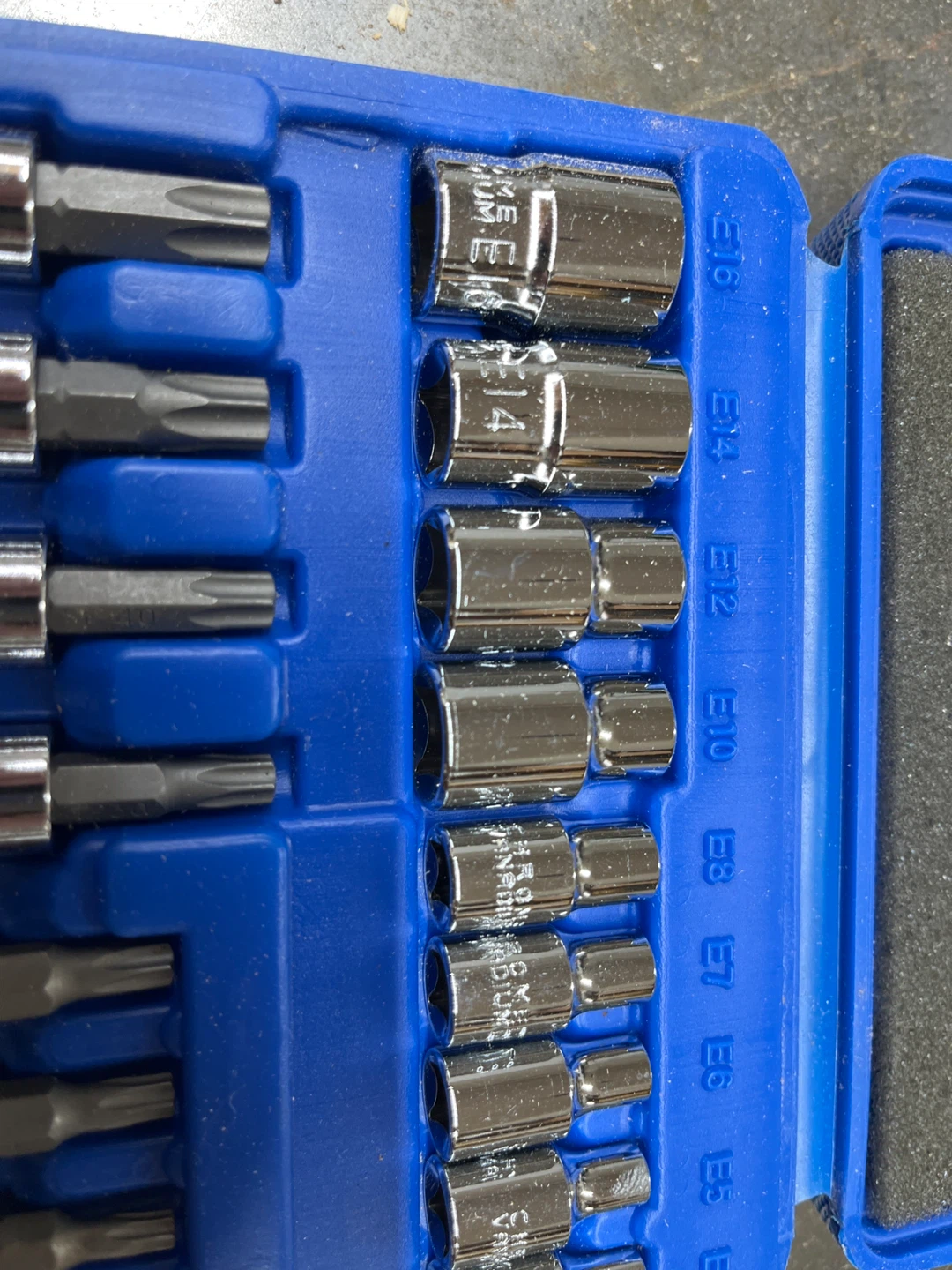 Metric E-Torx Socket Set - photo 3