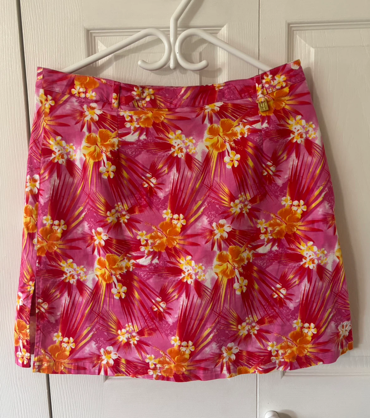 Club Med Women's Tropical Print Skirt Size 14