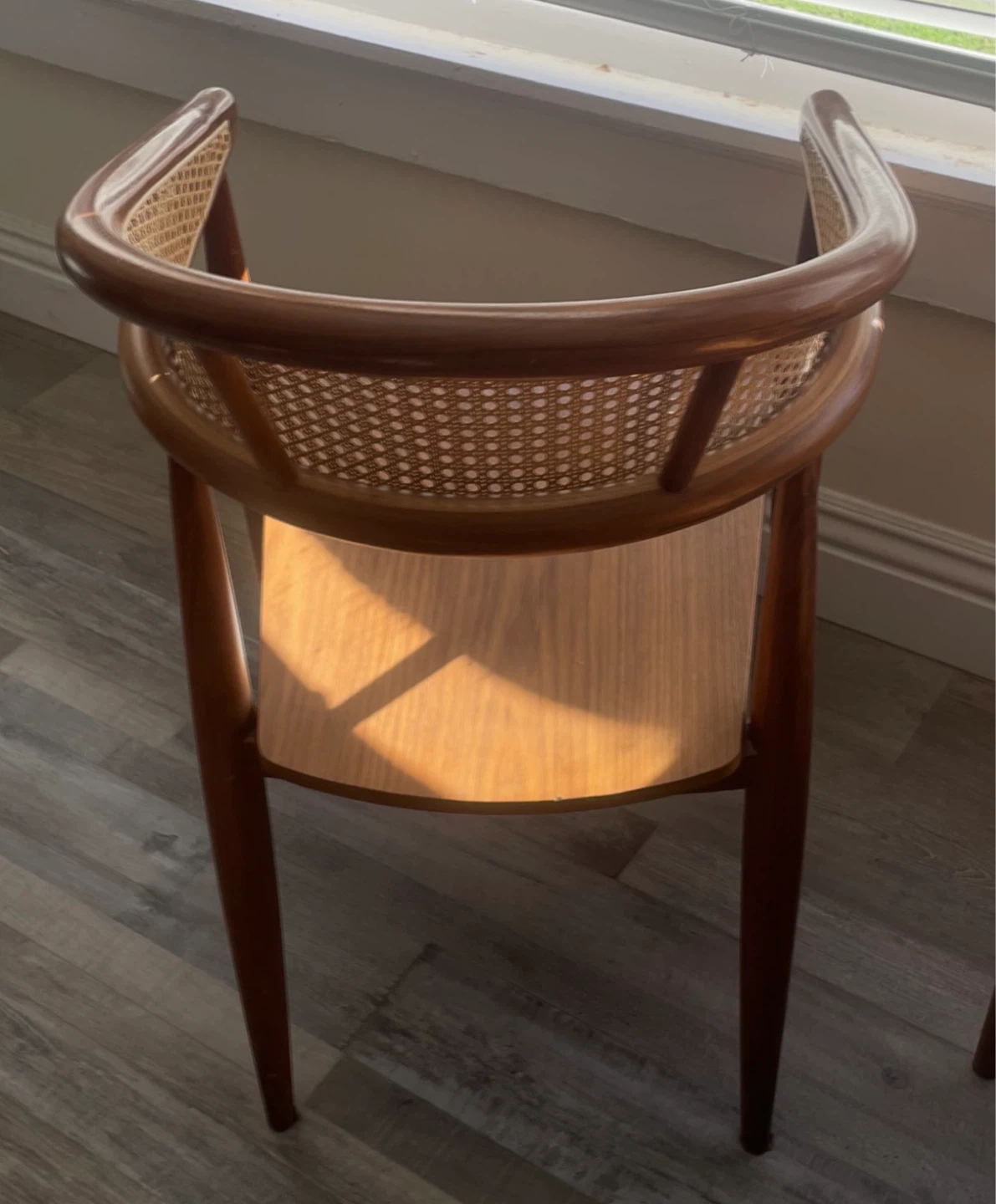 Hans J. Wegner-Inspired Solid Teak & Cane Dining Chairs - photo 2