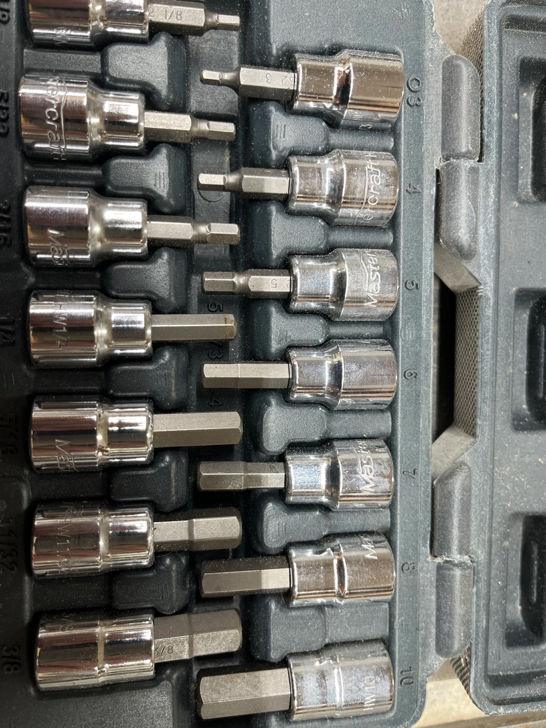 Mastercraft Socket Set with Case - photo 4