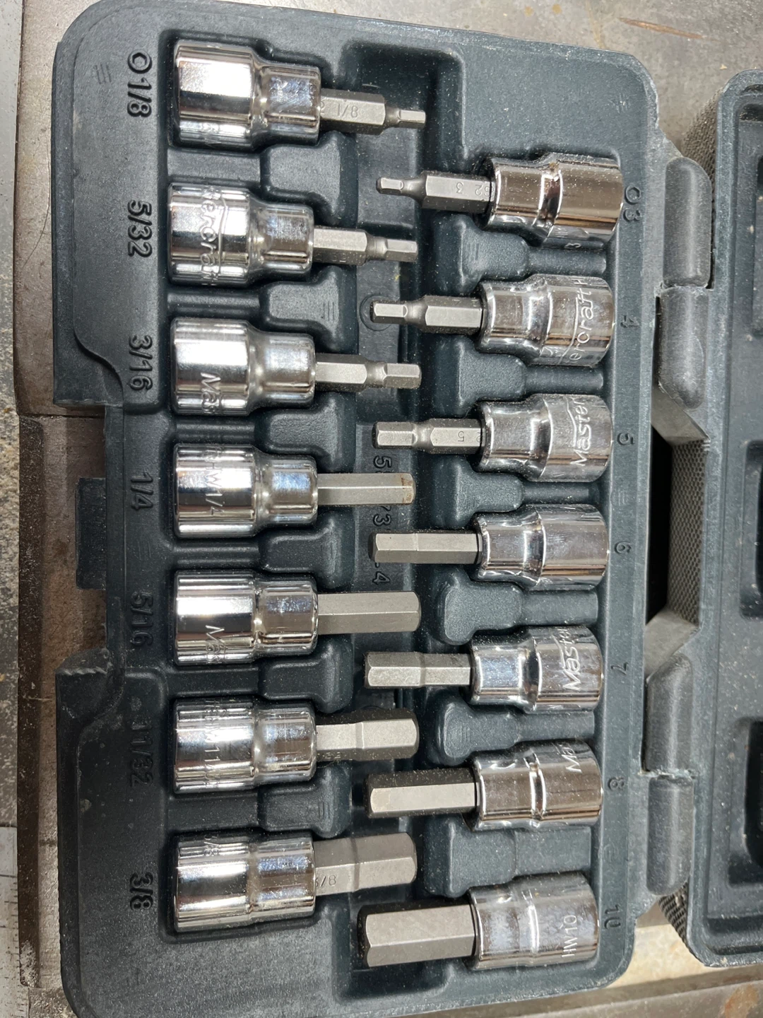 Mastercraft Socket Set with Case - photo 2