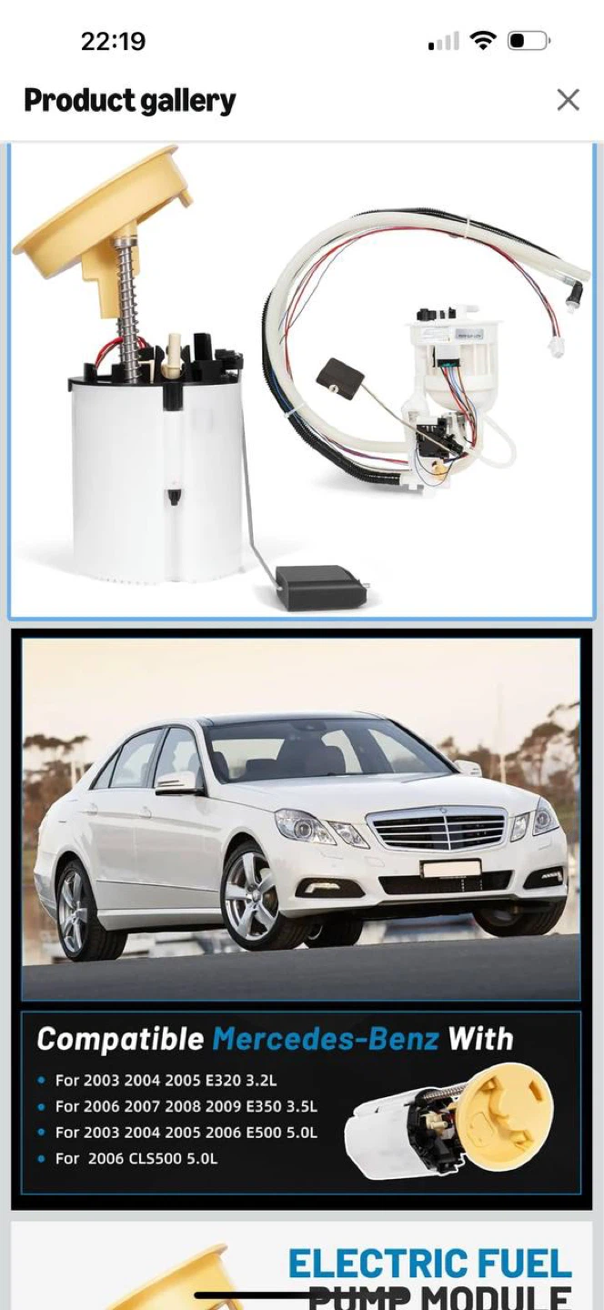 Fuel Pump Module Assembly A2114704094 – Mercedes-Benz - photo 3