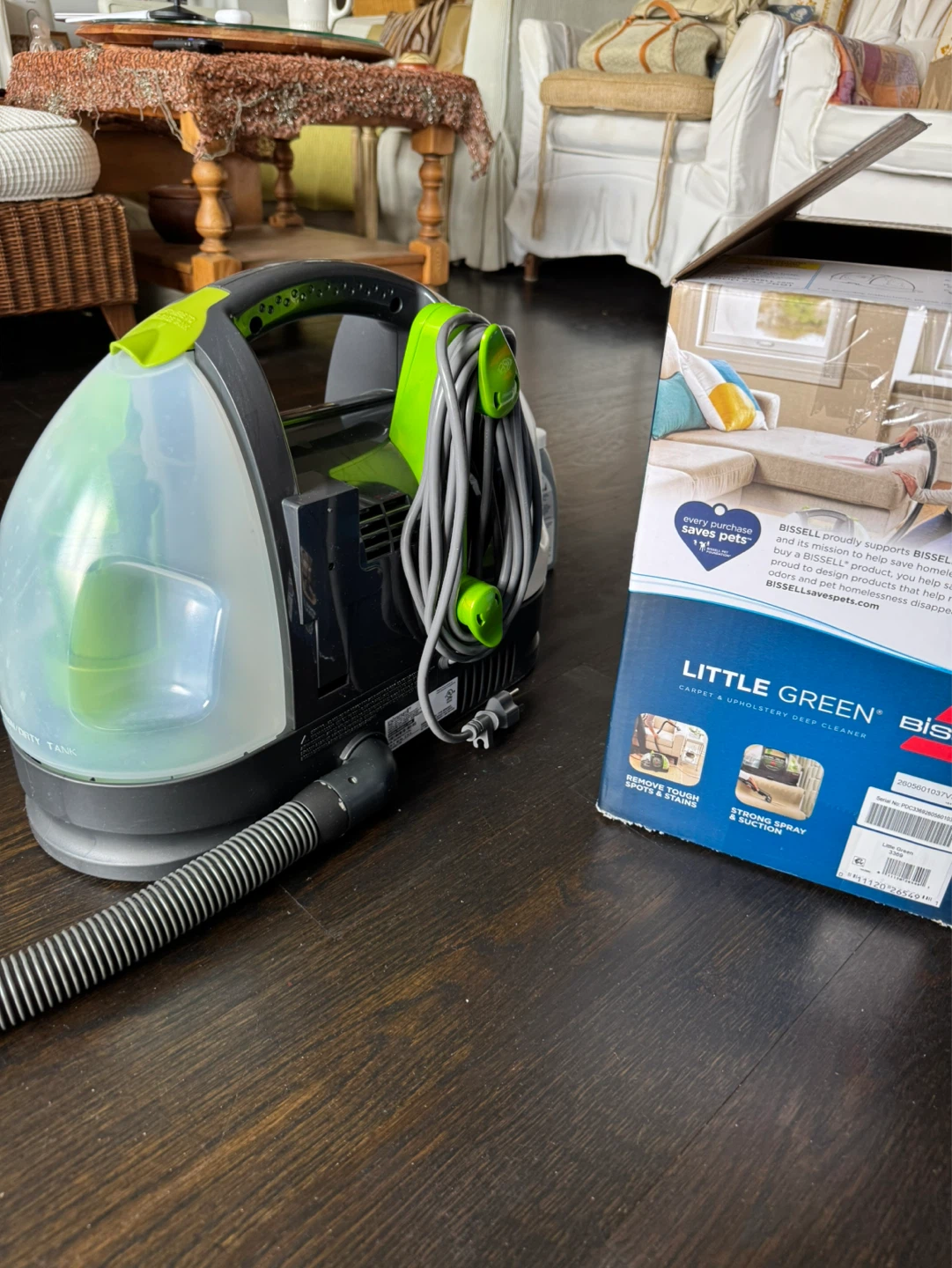 BISSELL Little Green Portable Deep Cleaner - photo 3