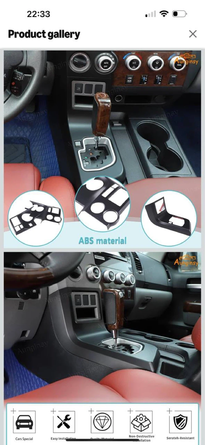 Toyota Tundra 2007-2013 Interior Trim Kit – Matte Black - photo 3