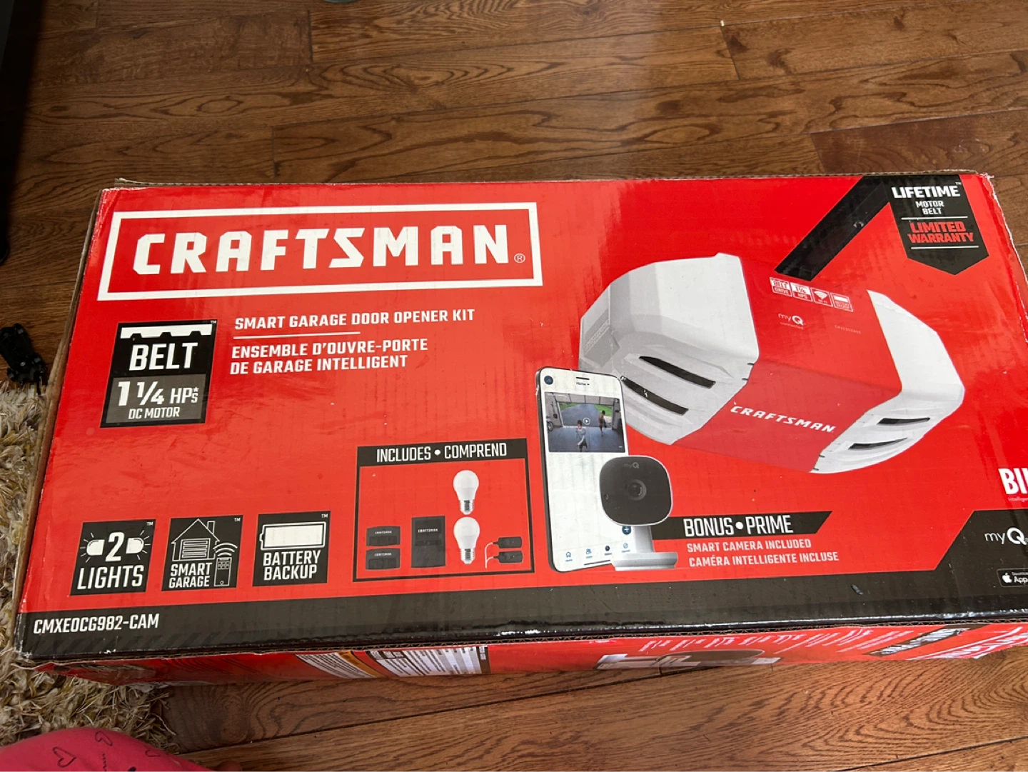 Craftsman Belt Drive Smart Garage Door Opener Kit - photo 2