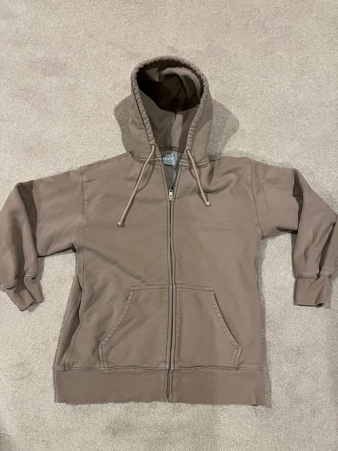Tna Cozy Fleece Zip-Up Hoodie