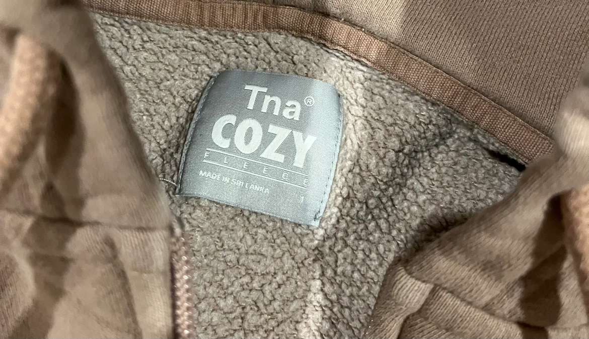 Tna Cozy Fleece Zip-Up Hoodie - photo 2