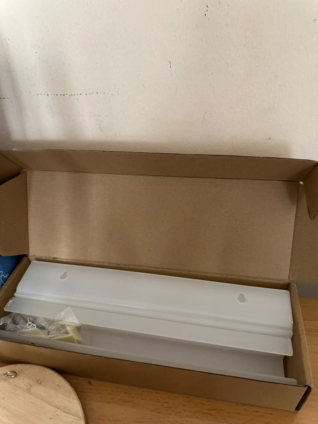 White Shelf Unit with Hardware - photo 2