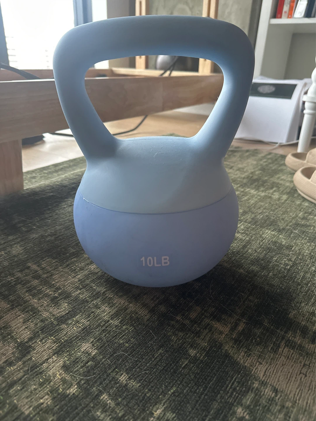Light Blue 10LB Kettlebell