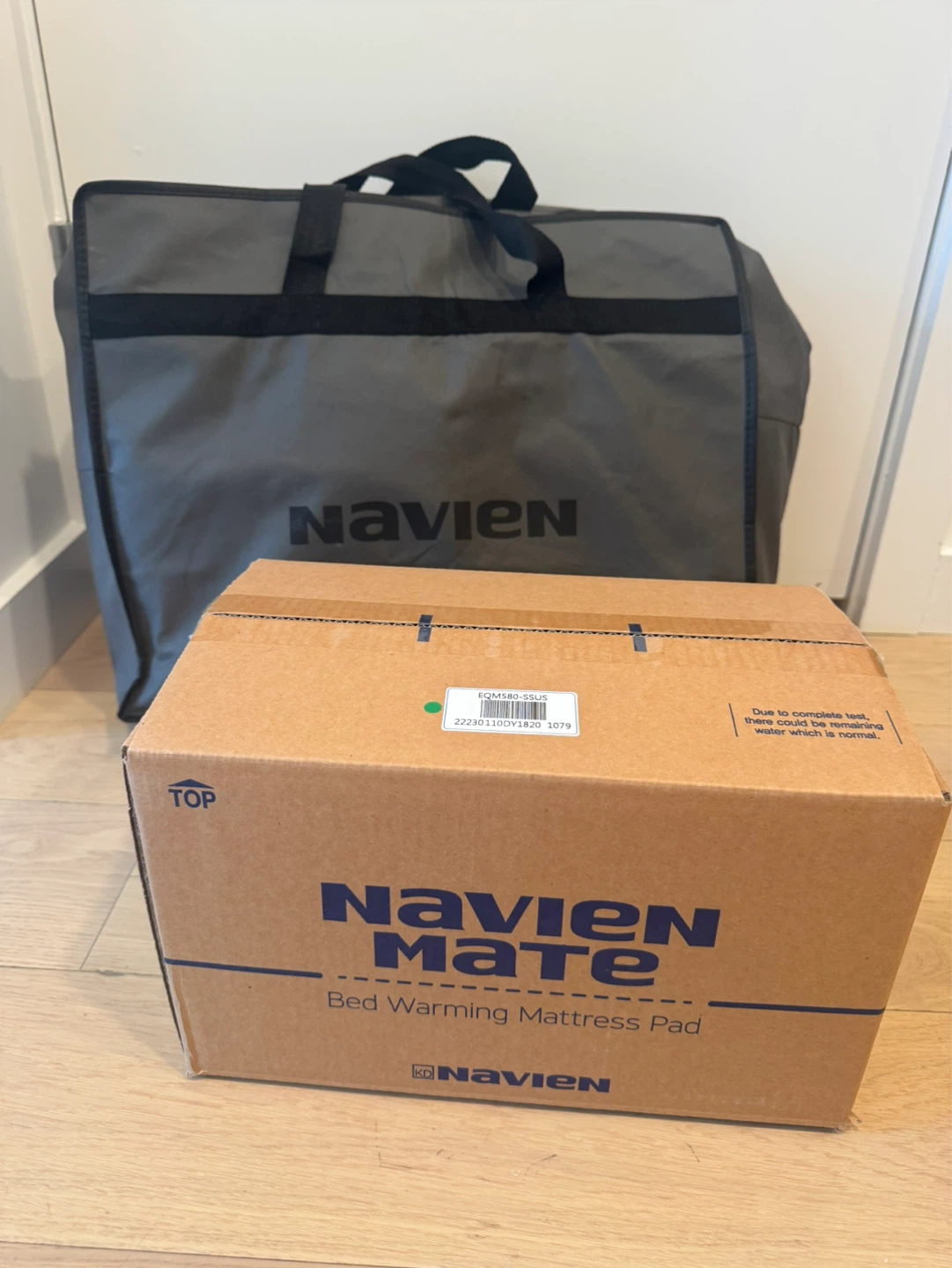 Navien Mate EQM580 Single Heated Mattress Pad Full Set - photo 3