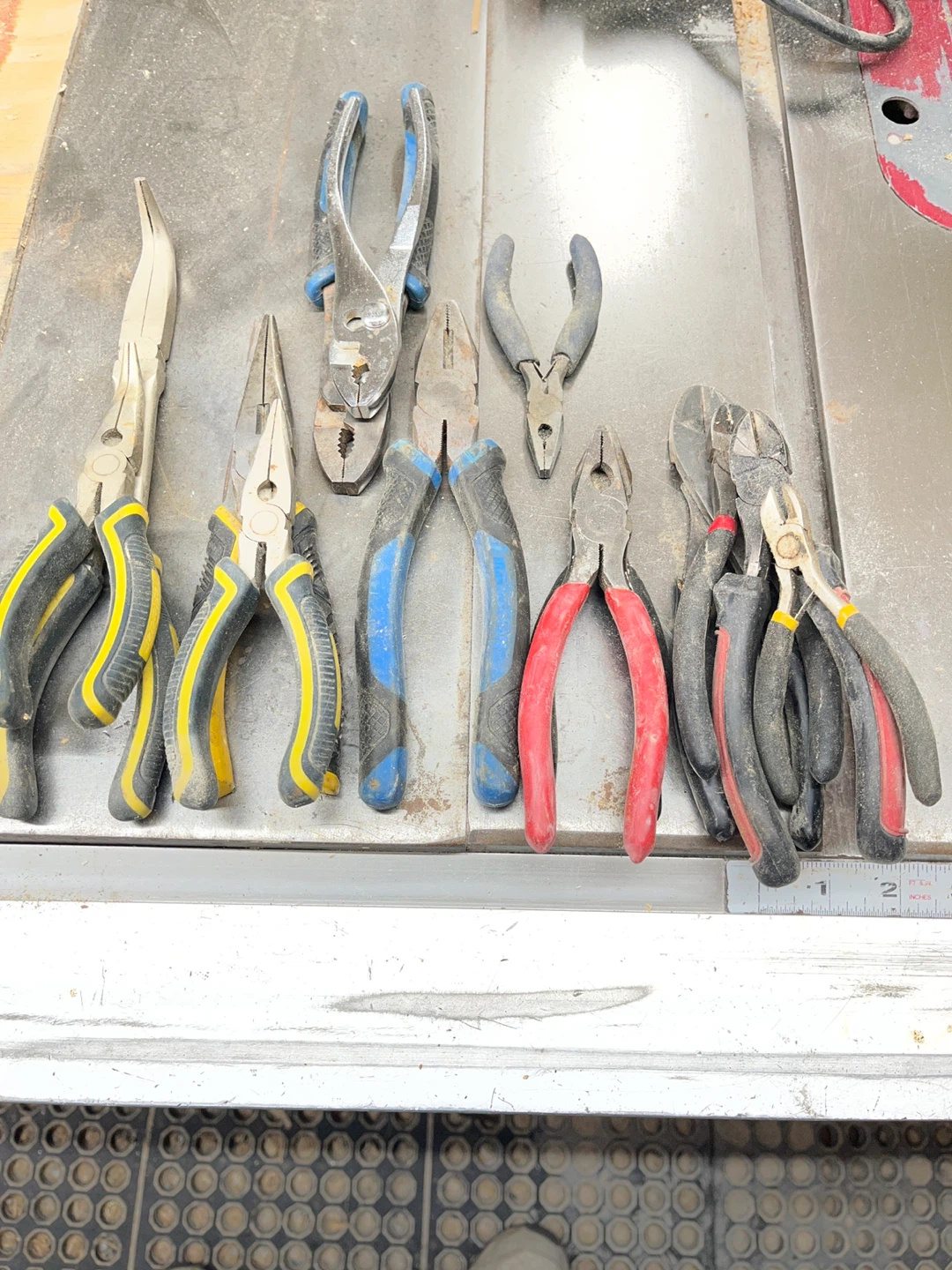 Assorted Pliers and Wire Cutters