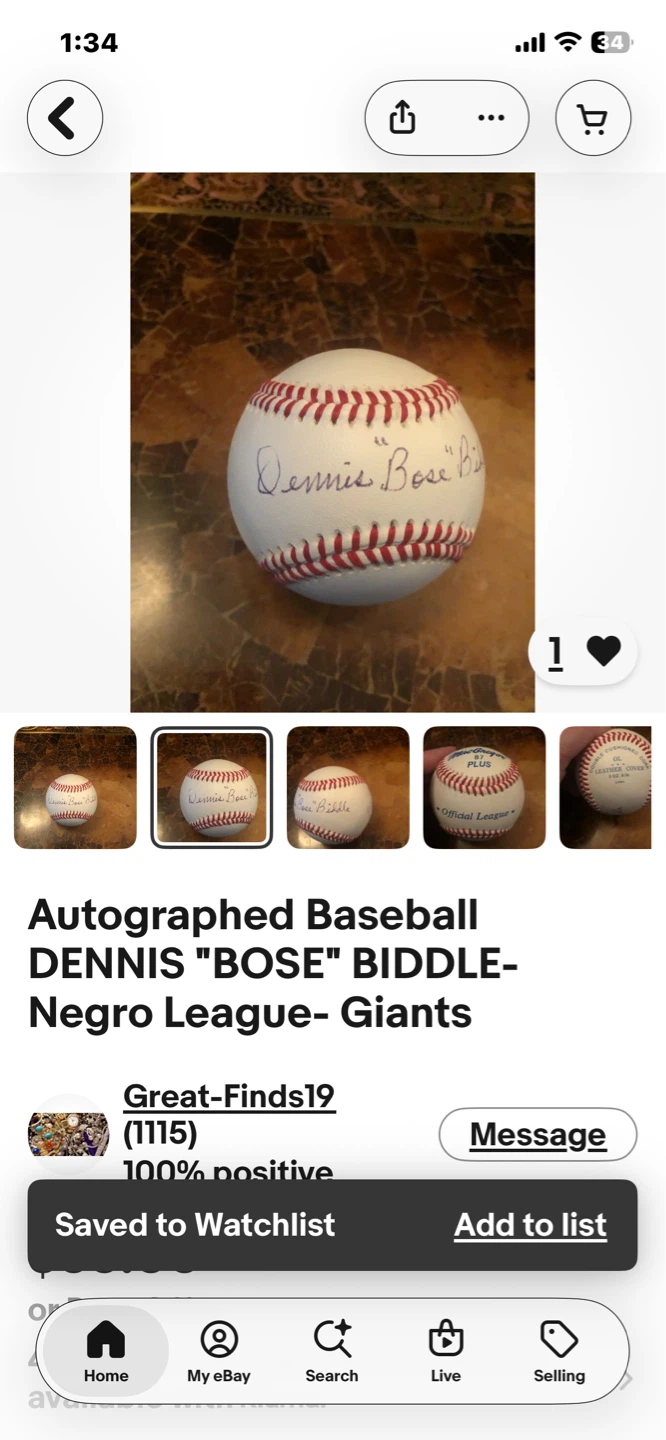 Signed Baseball - photo 5