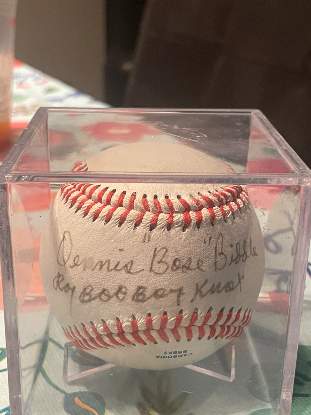 Signed Baseball - photo 2